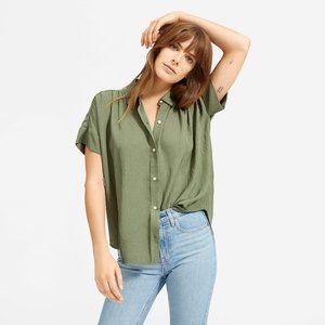 The Japanese GoWeave Light Square Shirt (green)
